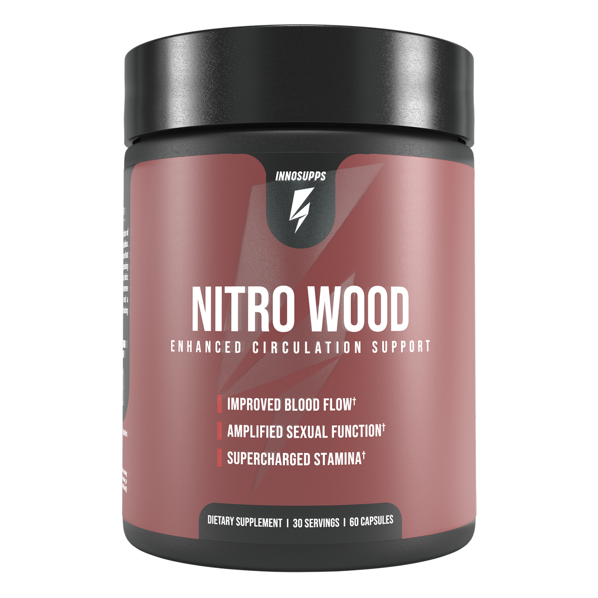 InnoSupps Nitro Wood — Nitric Oxide Circulation Support, 60 Capsules