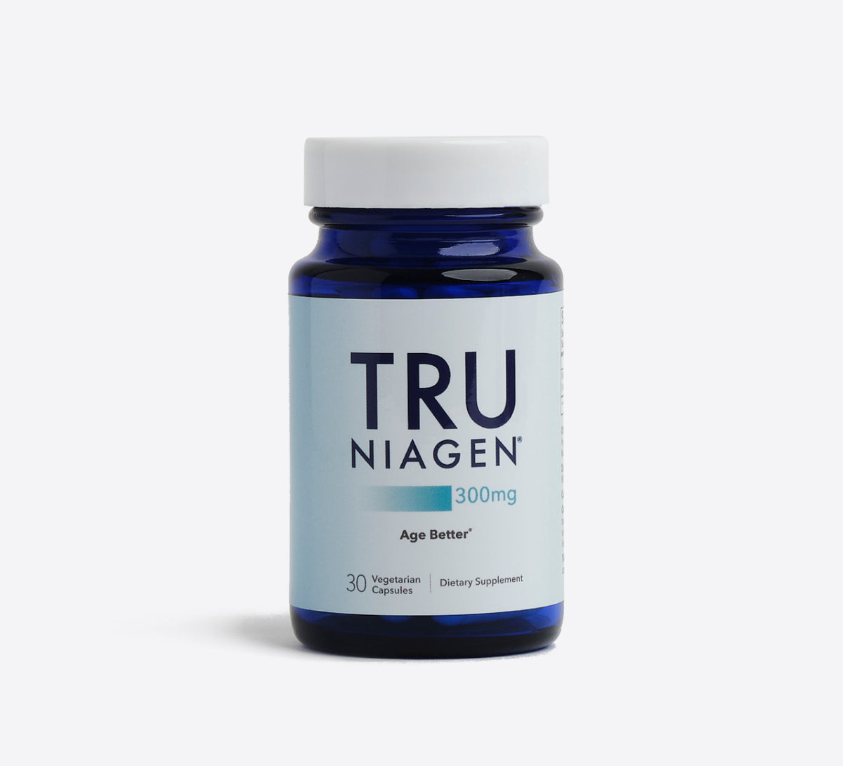 Tru Niagen 300mg NAD+ Supplement — 90 Capsules (Nicotinamide Riboside)
