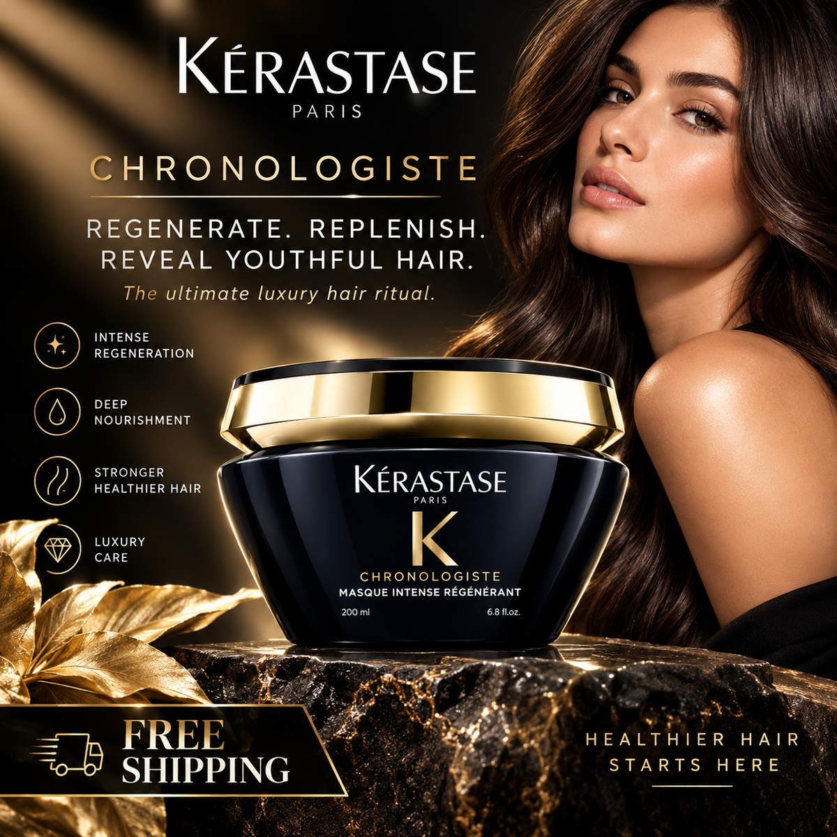 Kérastase Chronologiste Masque Intense Régénérant Hair Mask 200ml / 6.8 fl oz