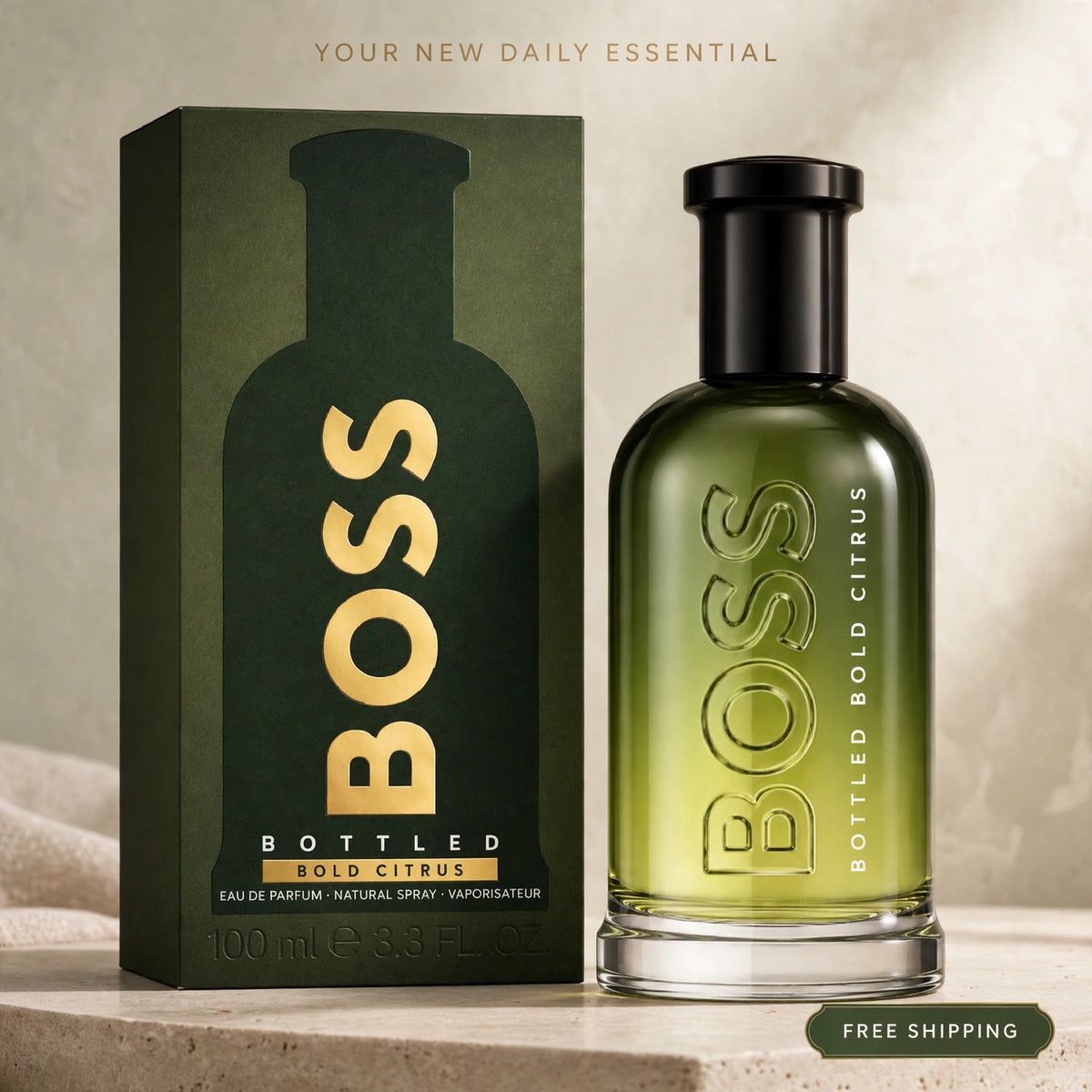 BOSS Bottled Bold Citrus Eau de Parfum for Men 100ml