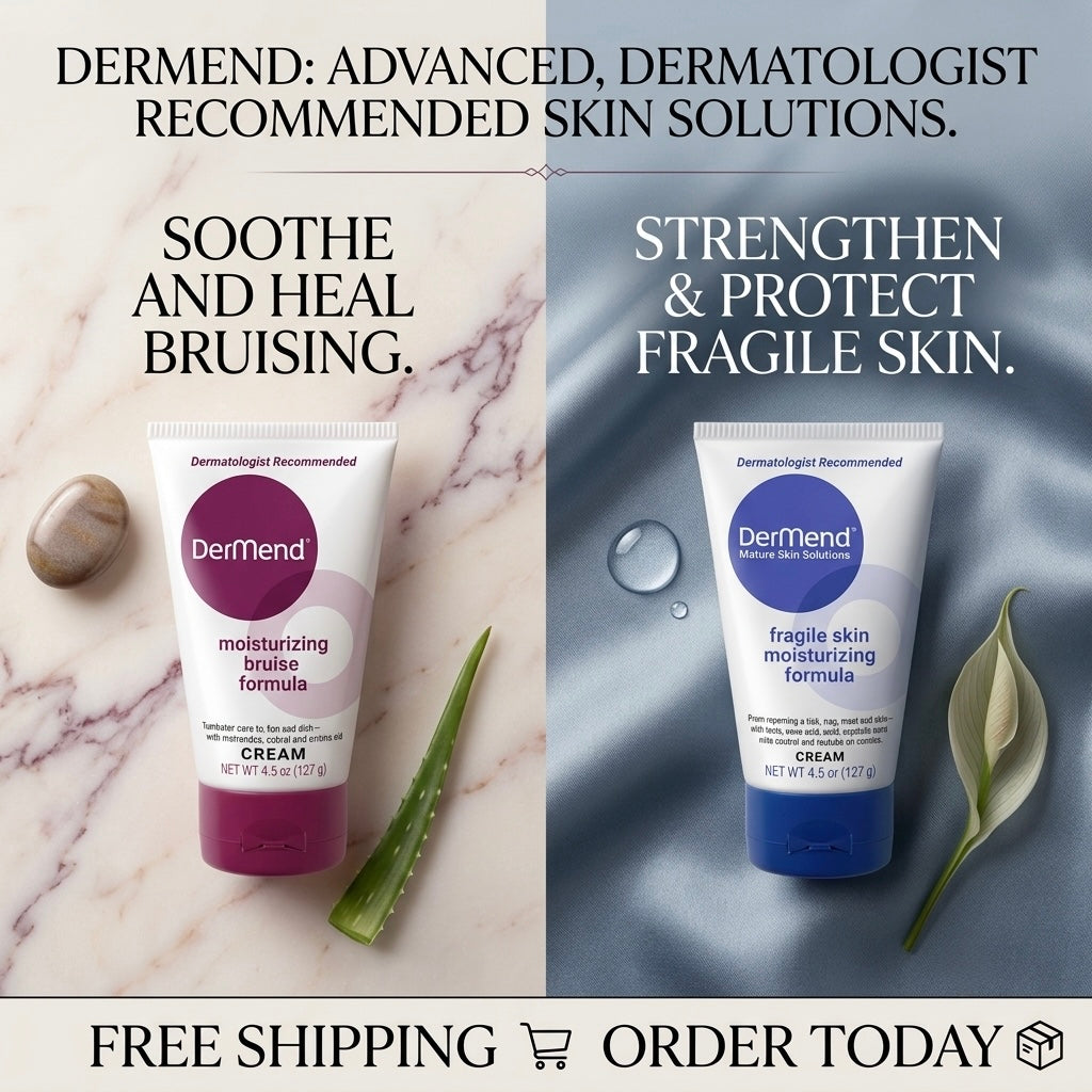 Dermend Bruise & Fragile Skin Cream Duo (2 x 4.5 oz)