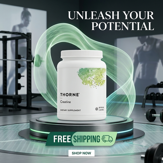 THORNE Micronized Creatine Monohydrate Powder, 180 Servings