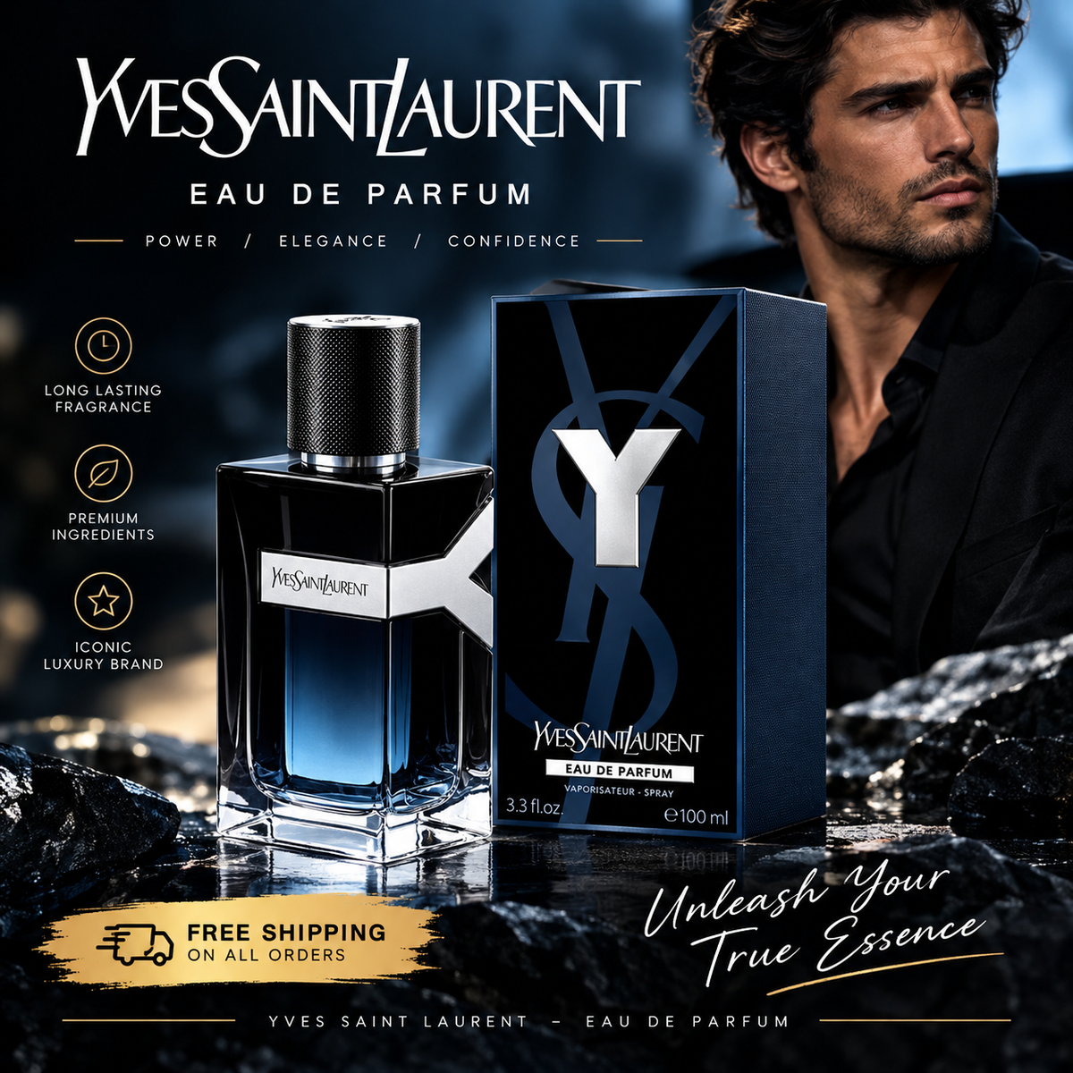 Yves Saint Laurent Y Eau de Parfum 100ml for Men