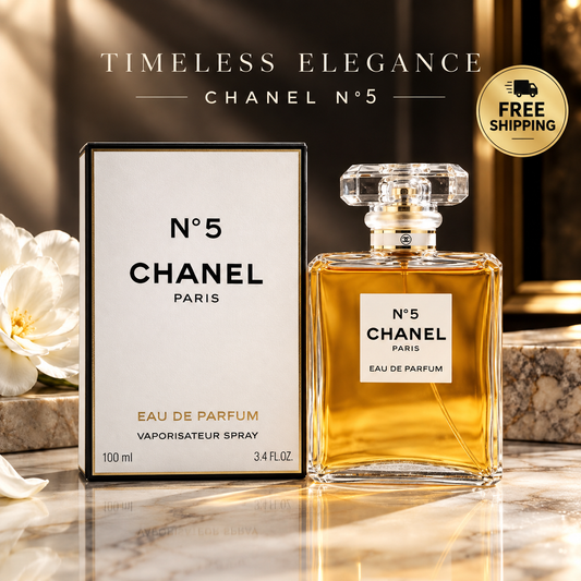 CHANEL N°5 Eau de Parfum 100ml / 3.4 oz Women's Fragrance Spray
