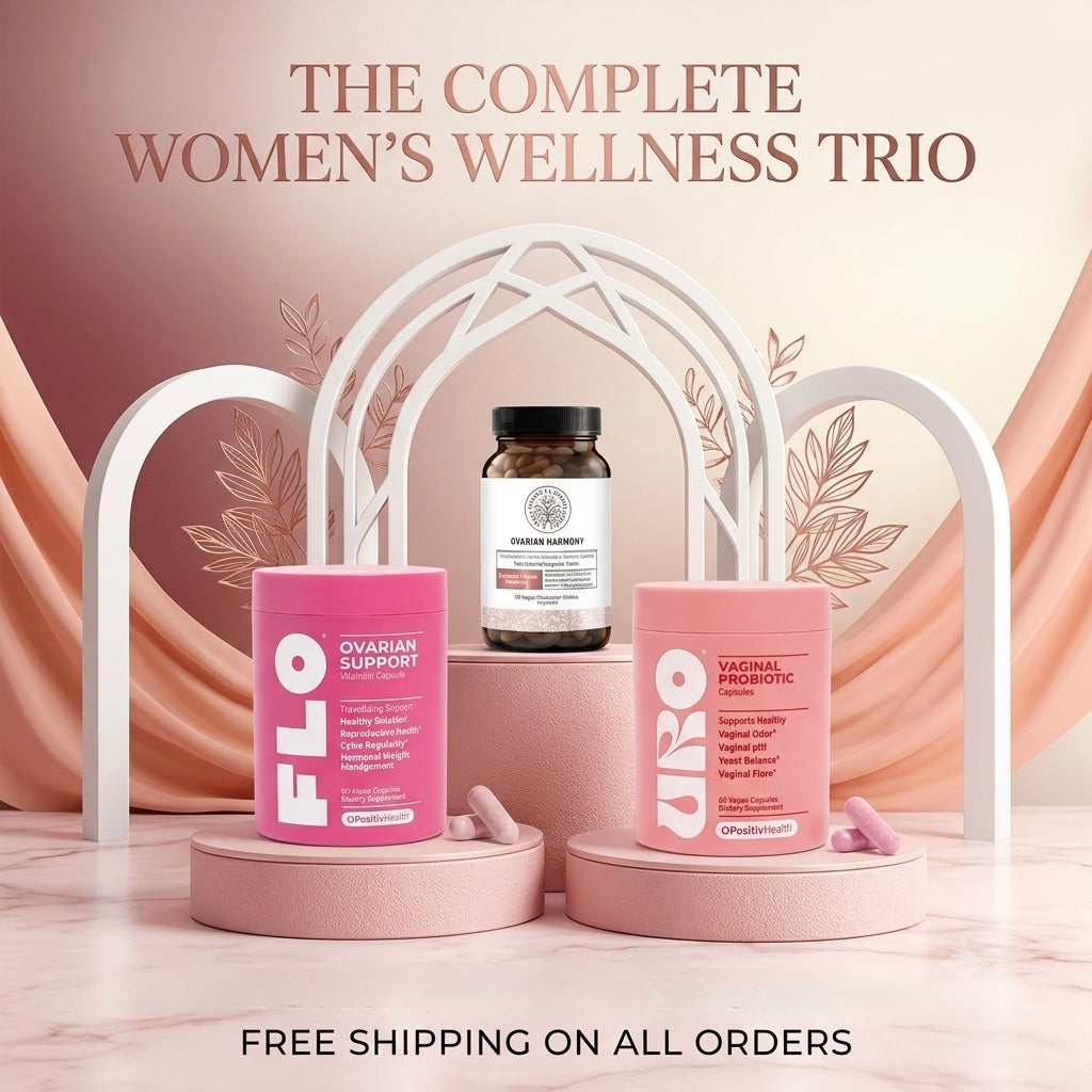 Women's Hormone Balance Stack: Happy Mammoth + URO + FLO