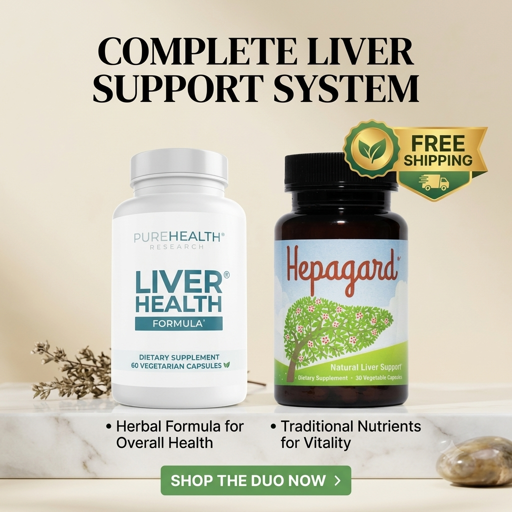 Liver Support Duo: PureHealth Research + Hepagard