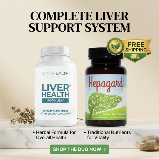 Liver Support Duo: PureHealth Research + Hepagard