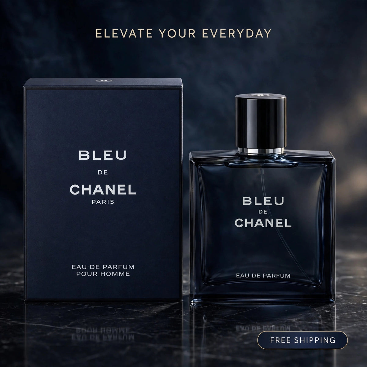 BLEU de CHANEL Blue for Men 3.4oz / 100ml Eau de Toilette Spray