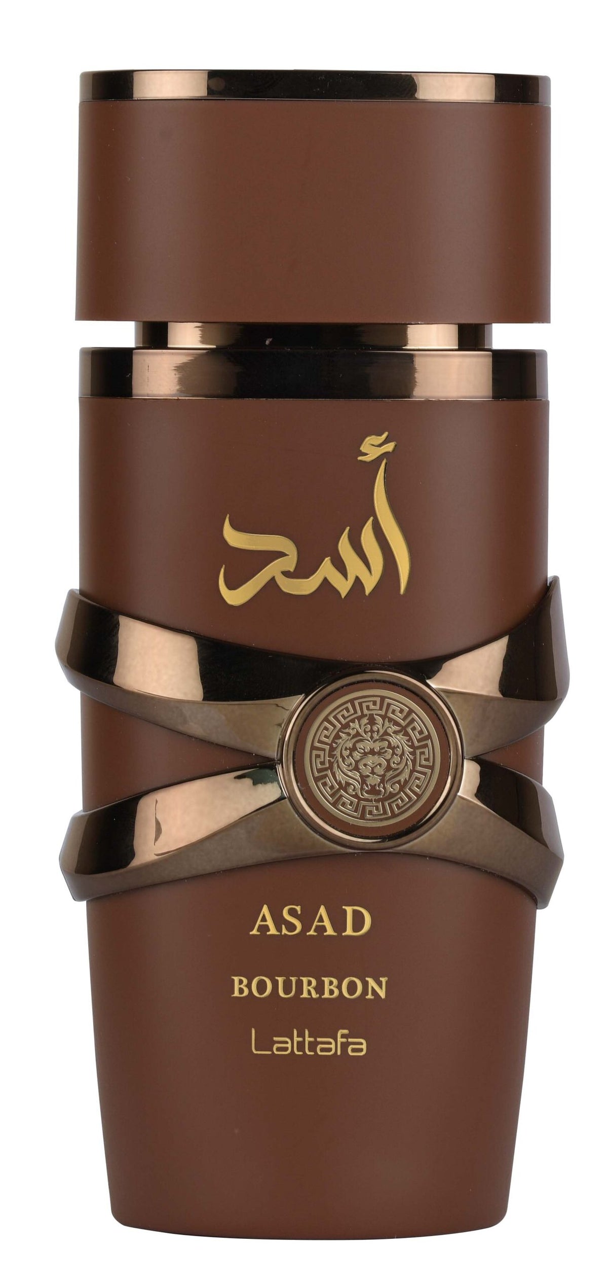Lattafa Asad Bourbon Eau de Parfum 100ml brown bottle front