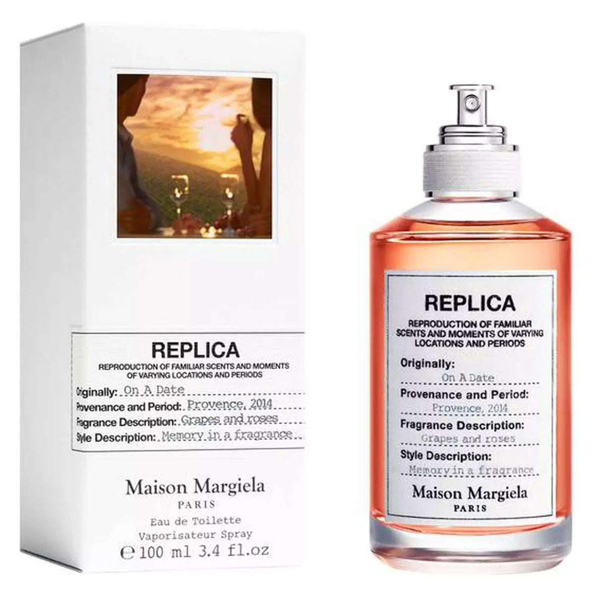 REPLICA On A Date by Maison Margiela Eau de Toilette 3.4 oz / 100ml Spray
