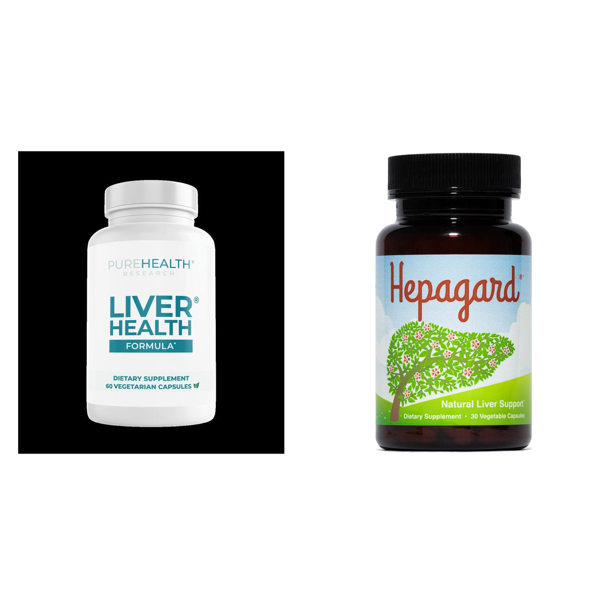 Liver Support Duo: PureHealth Research + Hepagard
